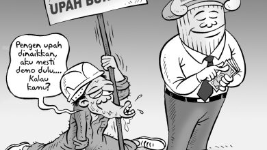 Karikatur Kenaikan Upah