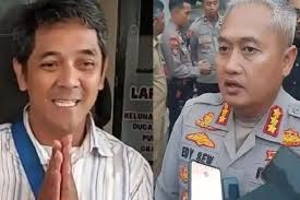 Gambar Hogi dan Kapolres Sleman