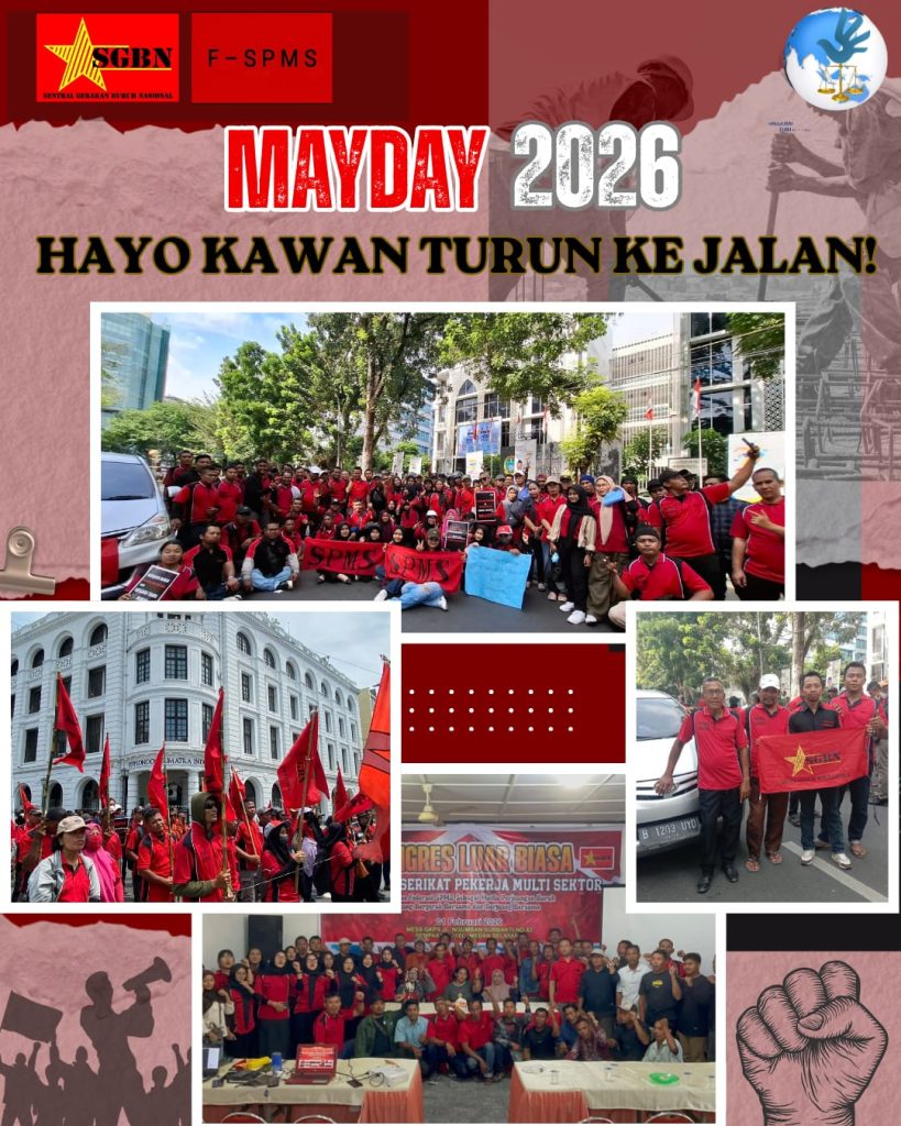 Gambar saat ini: Seruan Aksi Mayday 2026 F.SPMS