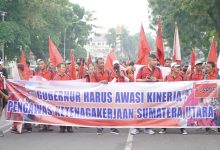 Massa FSPMS Di Kota Medan Saat Mayday 2026