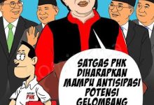 Karikatur Satgas PHK