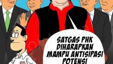 Karikatur Satgas PHK