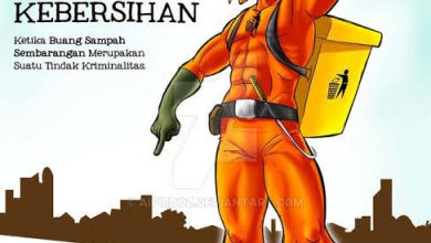 Petugas Kebersihan Karikatur