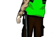 Karikatur Satpam