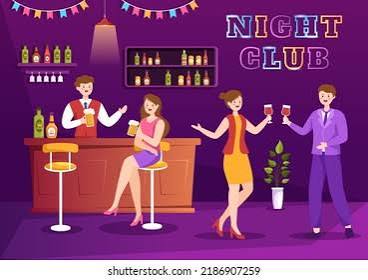 Karikatur Club Malam